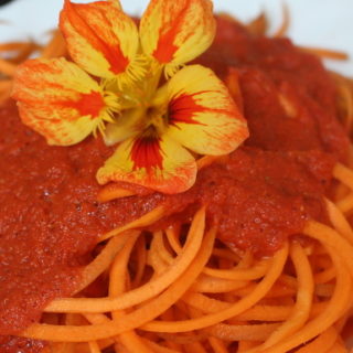 Karotten-Spaghetti